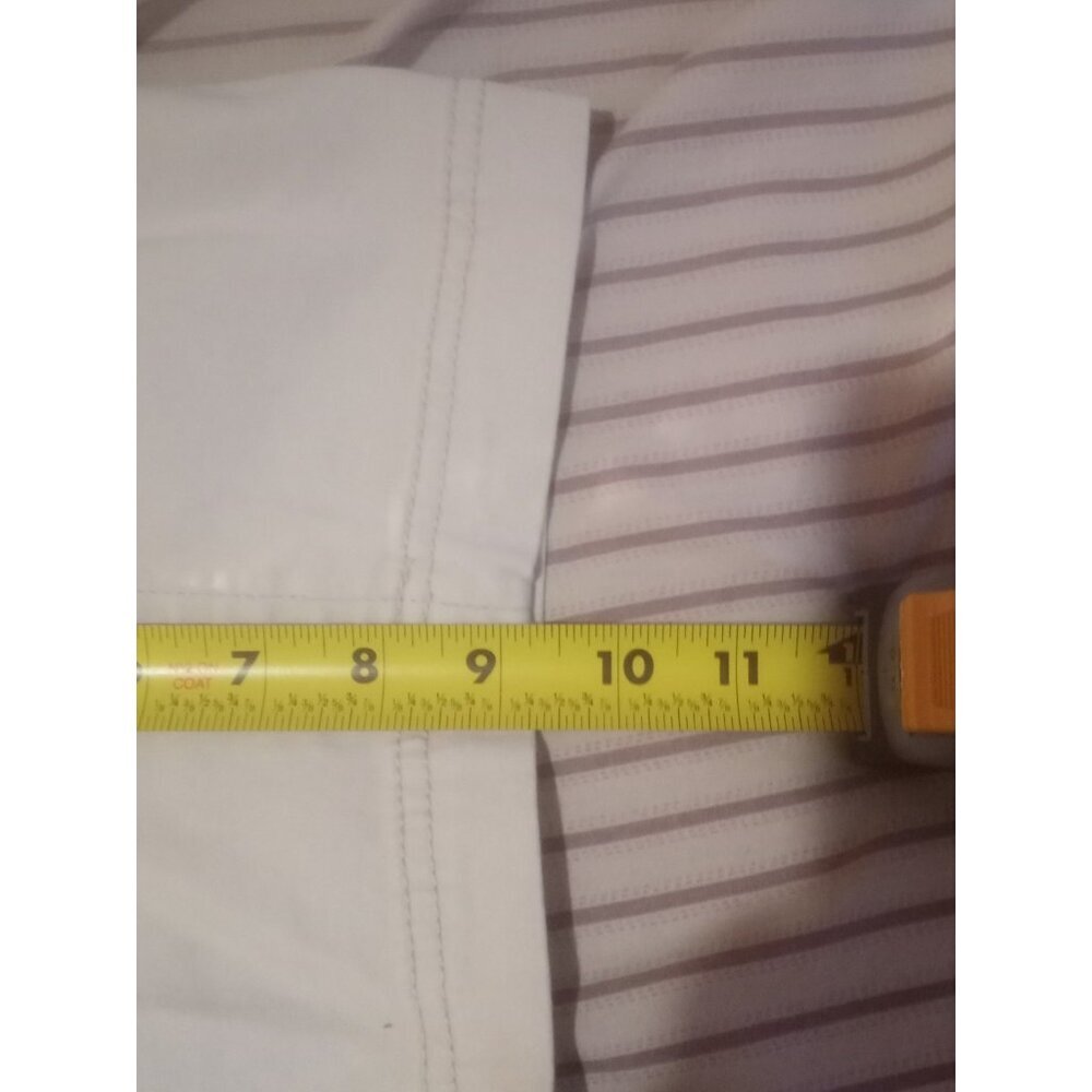 St Johns Bay Men's Performance Shorts Sz 38 Brown Comfort Stretch Flat Front New - Picture 10 of 11